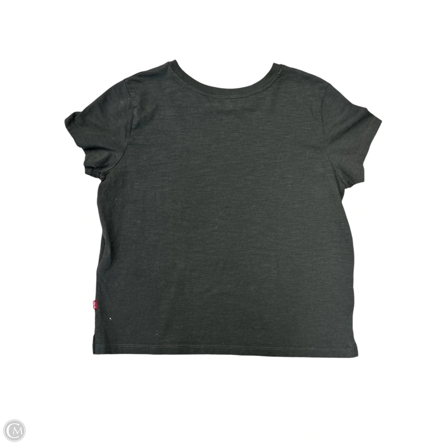 Top Short Sleeve By Levis In Black, Size: S