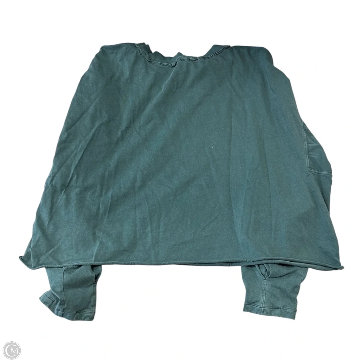 Top Long Sleeve By Free People In Green, Size: L