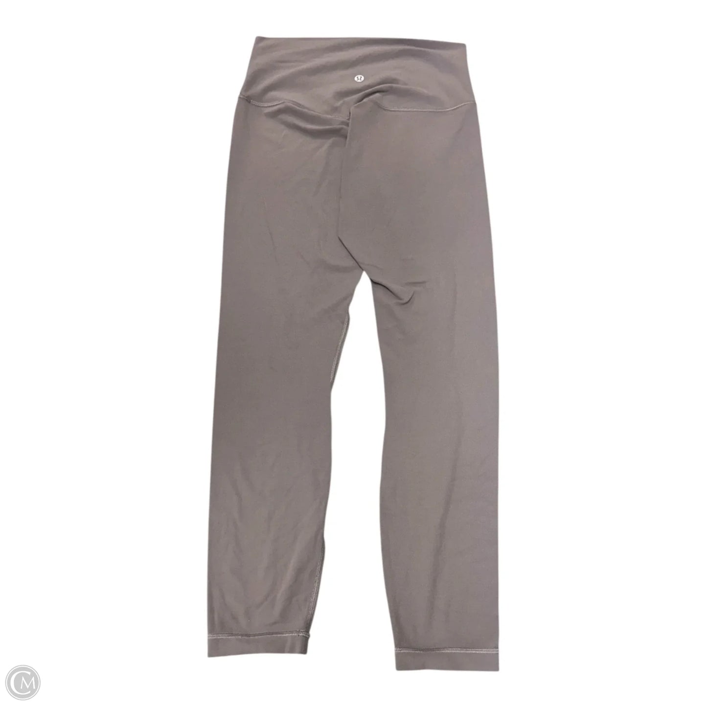 Athletic Leggings By Lululemon In Taupe, Size: 6