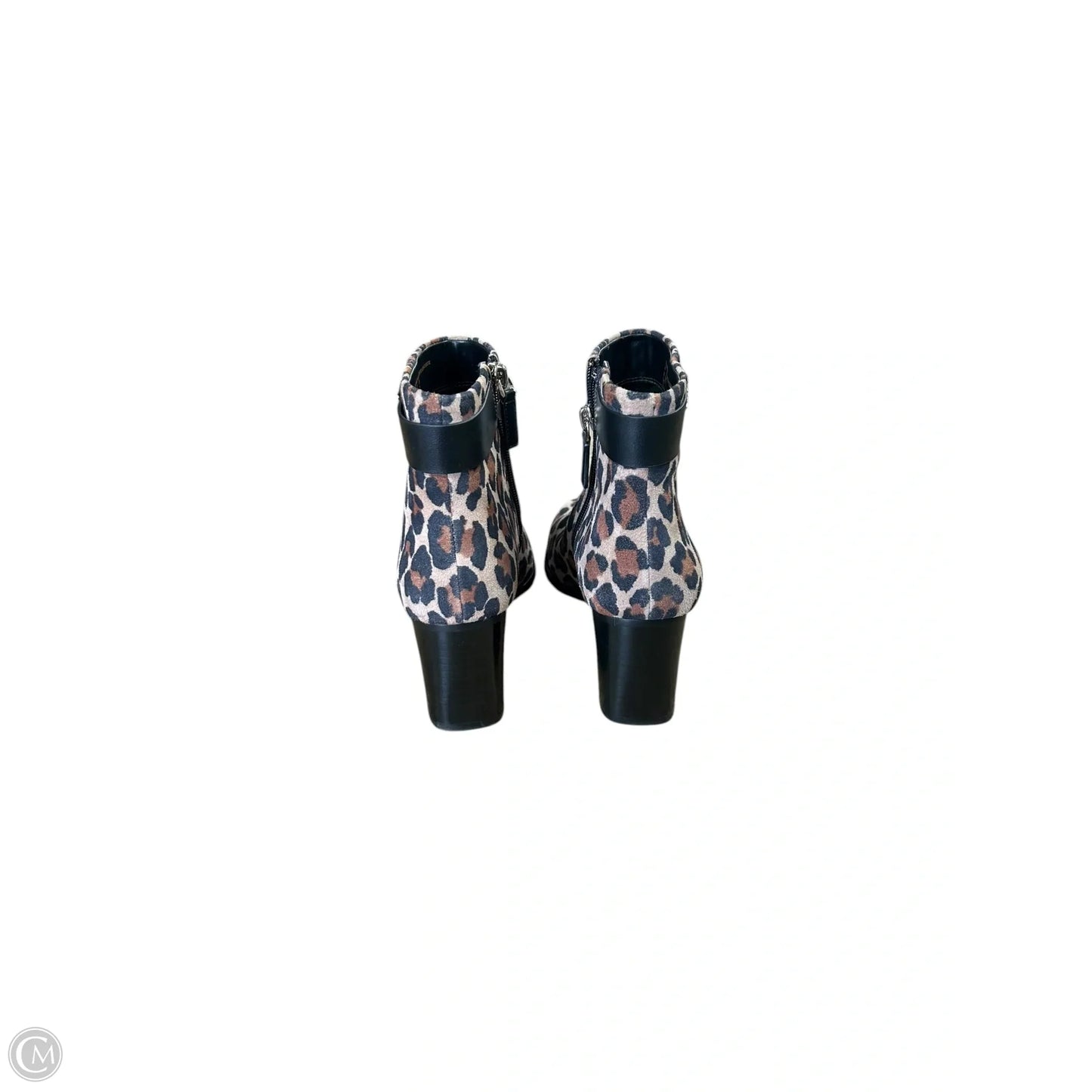 Boots Designer By Kate Spade In Leopard Print, Size: 8.5