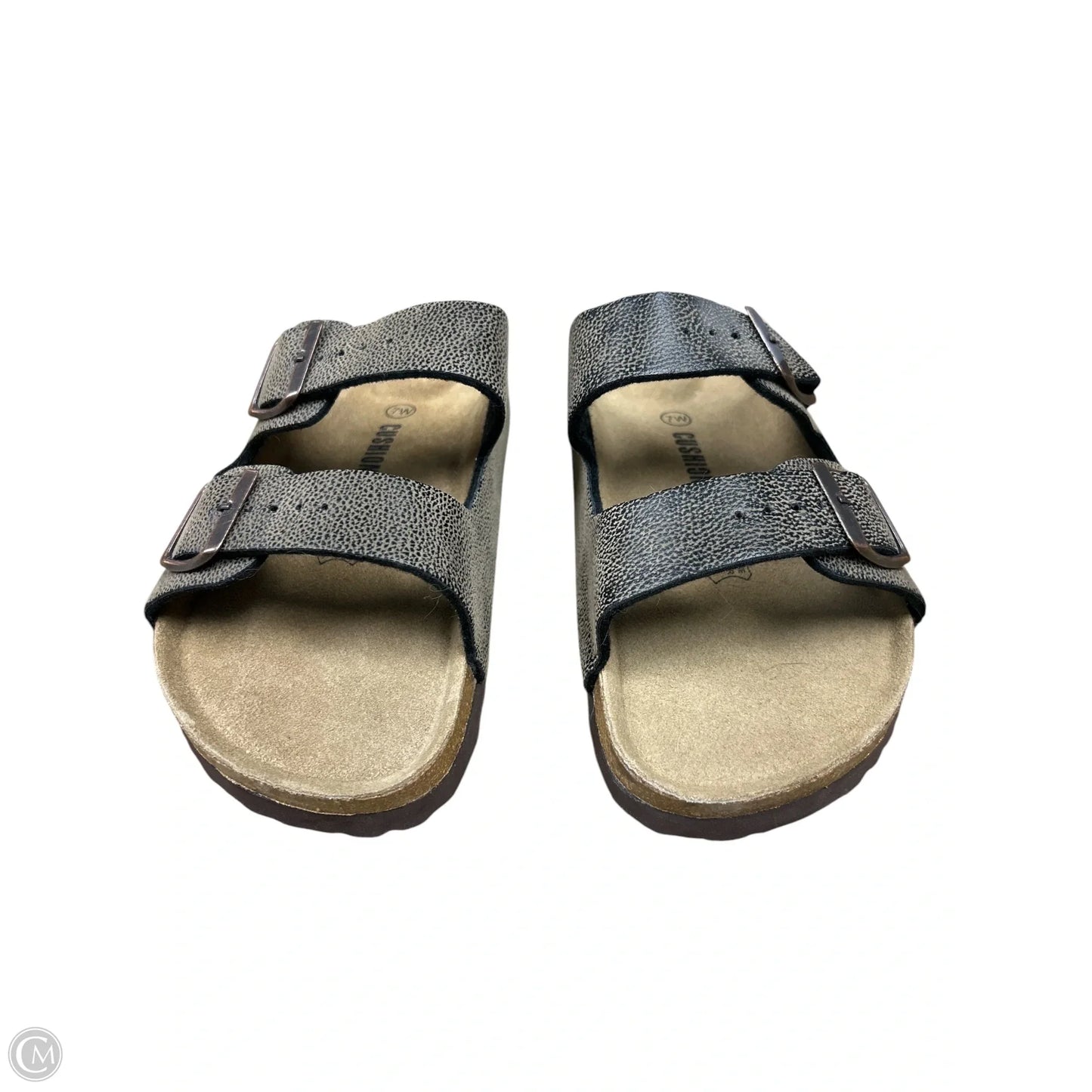 Sandals Flats By Cushionaire In Brown, Size: 7