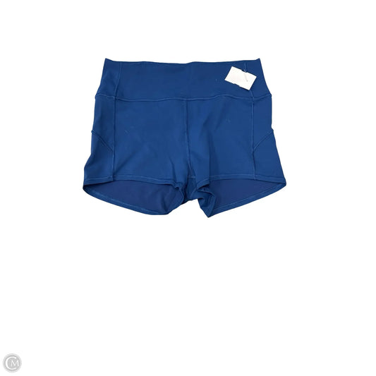 Athletic Shorts By Lululemon In Blue, Size: 10