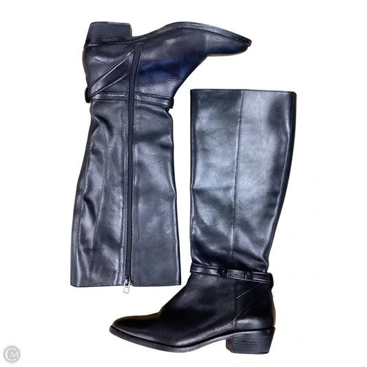 Boots Designer By Coach In Black, Size: 7.5