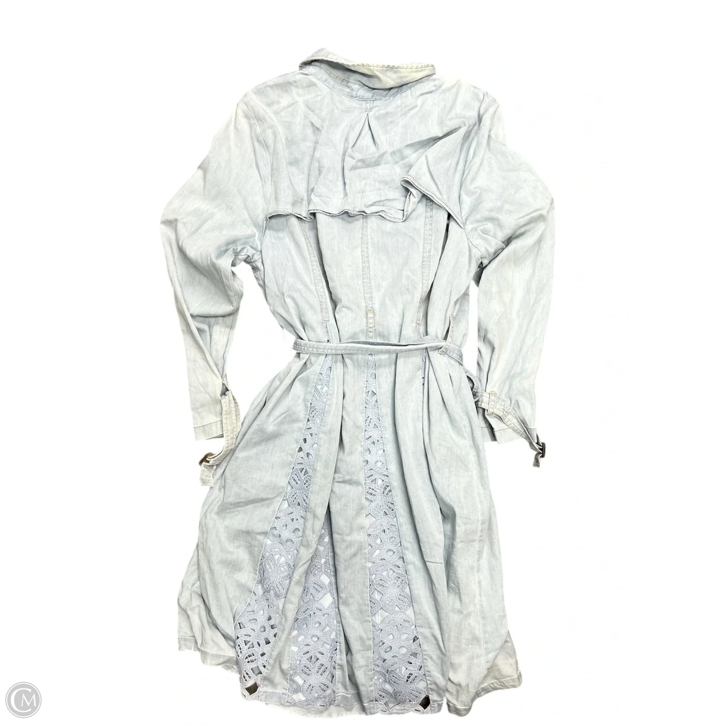 Dress Casual Midi By Soft Surroundings In Blue Denim, Size: Xl