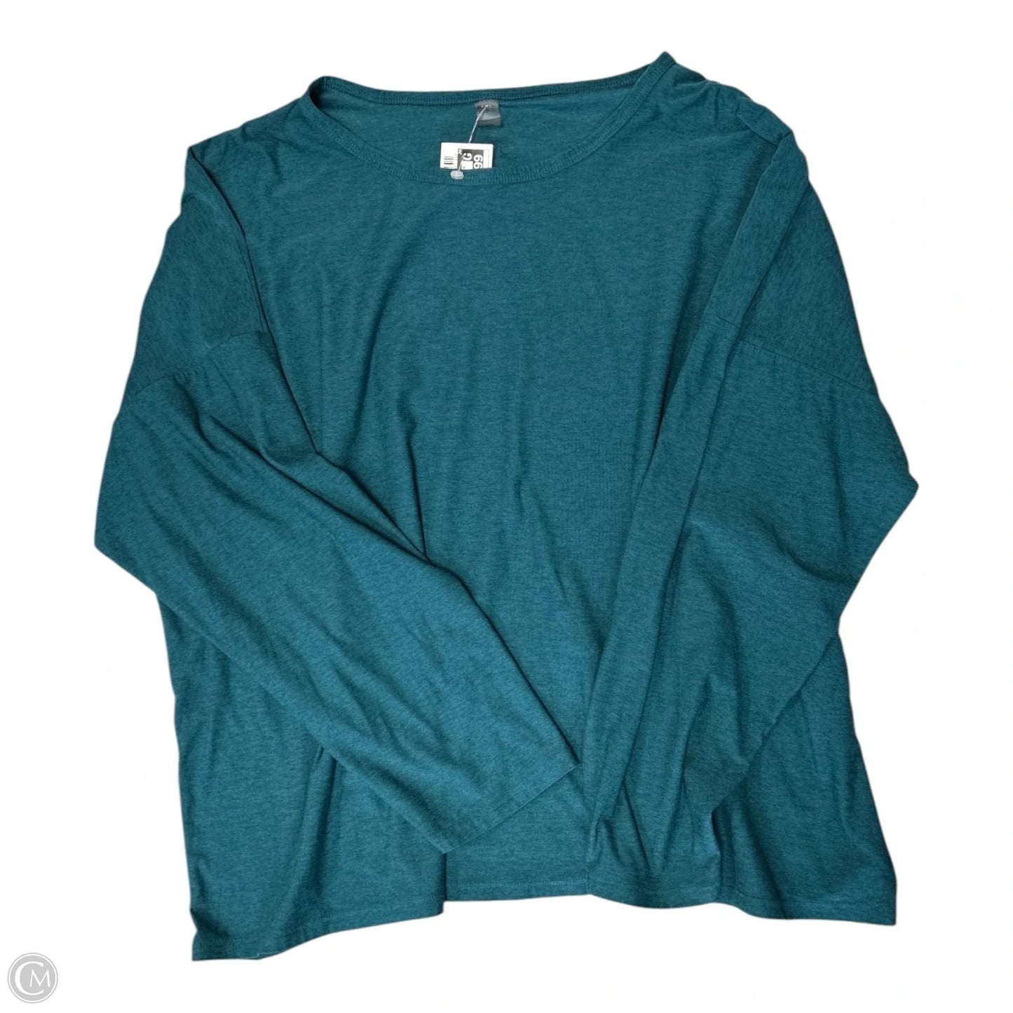 Athletic Top Long Sleeve Crewneck By Beyond Yoga In Green, Size: 2x