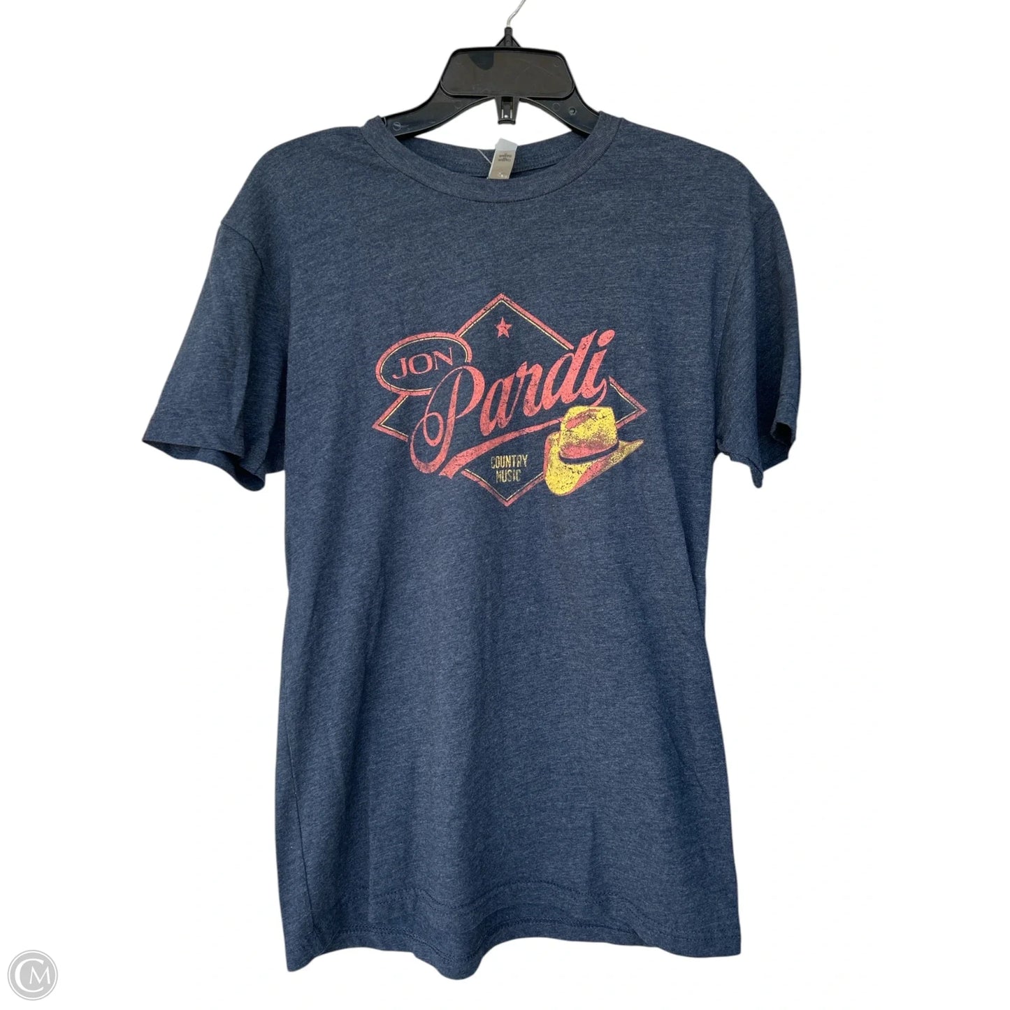 Top Short Sleeve By Next Level In Navy, Size: M