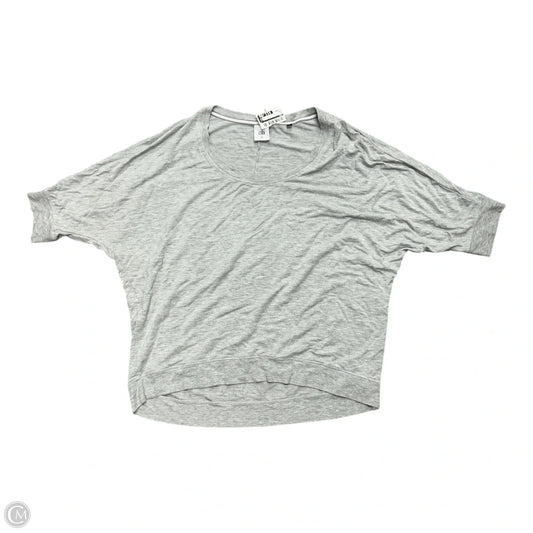 Top Short Sleeve By Cabi In Grey, Size: Osfm