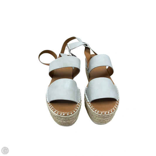 Sandals Heels Platform By Soda In Taupe, Size: 7.5
