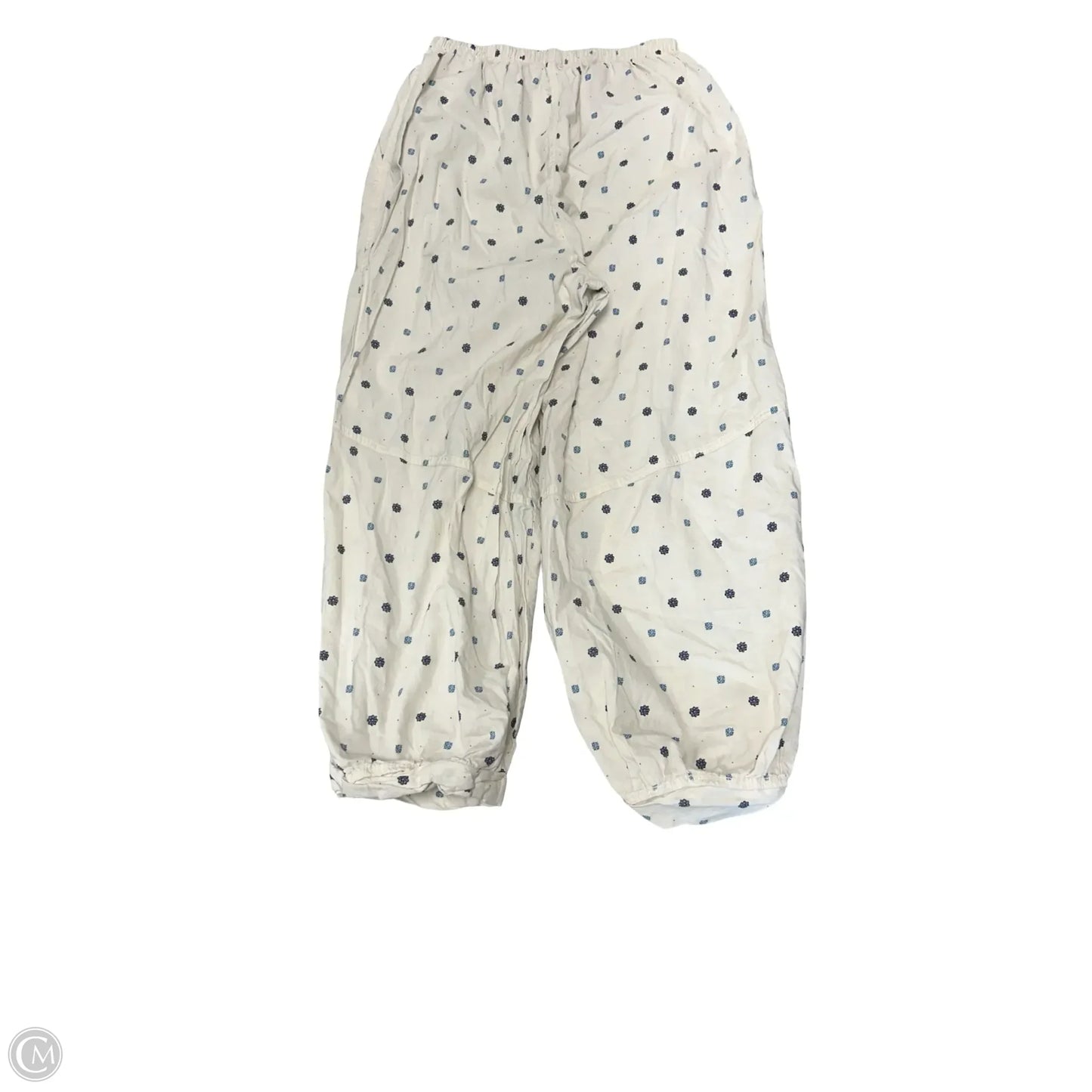 Pants Joggers By Free People In Blue & Cream, Size: Xs