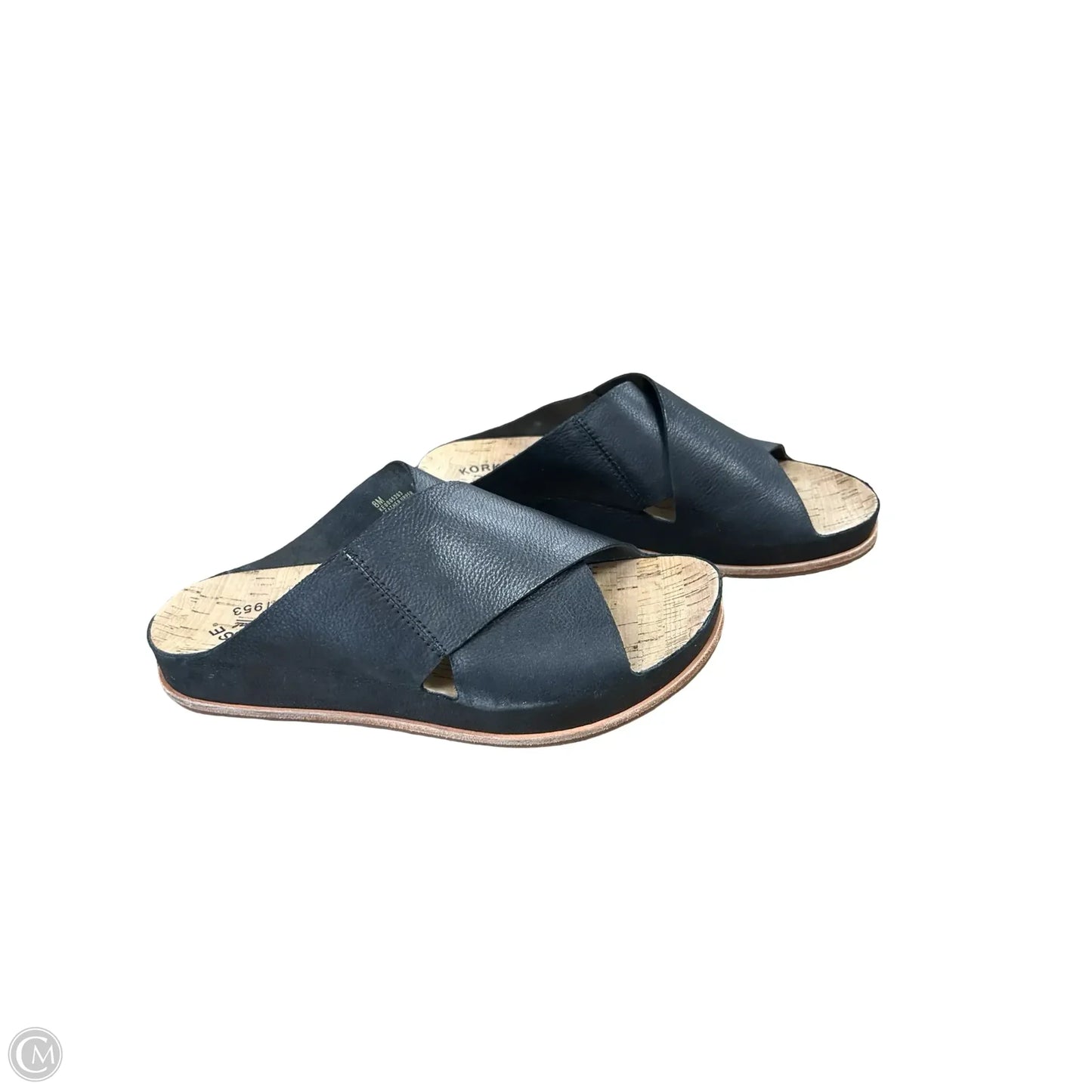 Sandals Flats By Kork Ease In Black, Size: 8