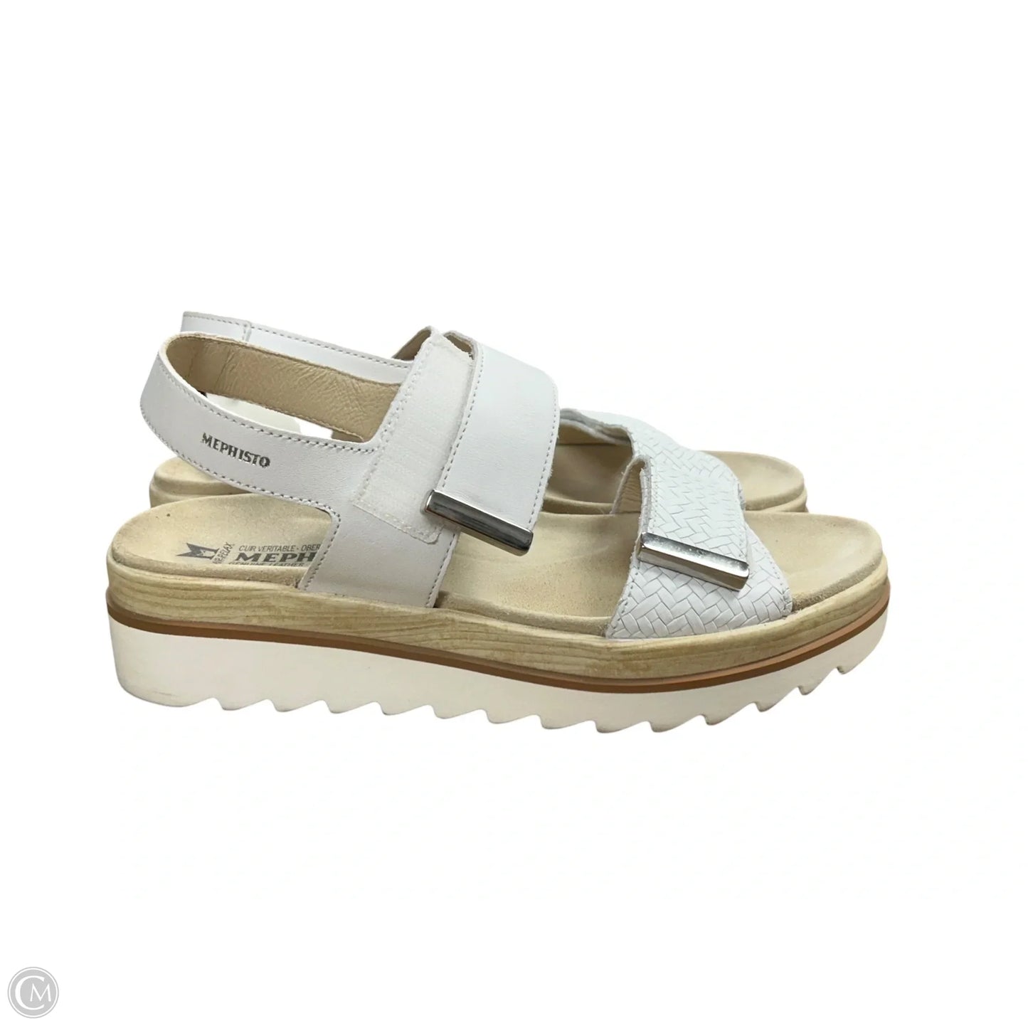 Sandals Flats By Mephisto In White, Size: 8.5