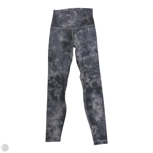 Athletic Leggings By Lululemon In Grey, Size: 4