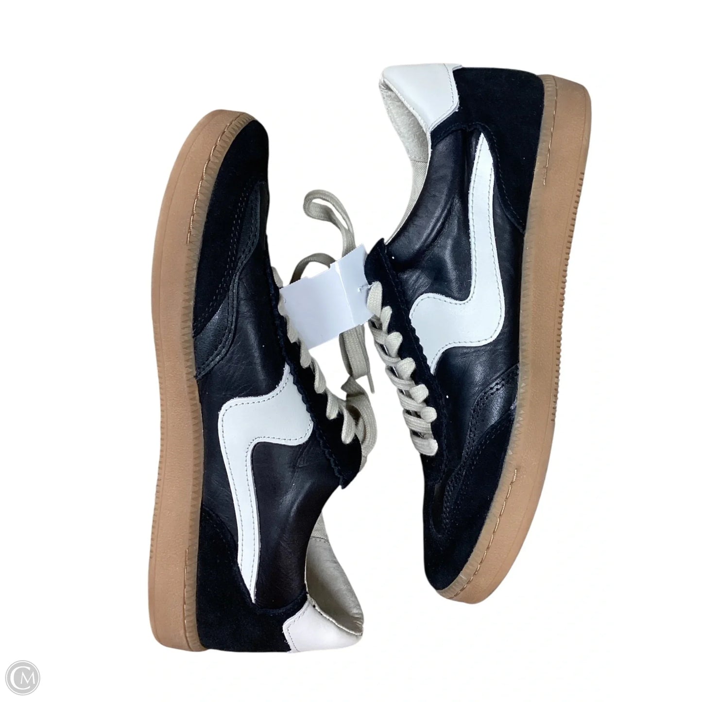 Shoes Sneakers By Dolce Vita In Black & Cream, Size: 9