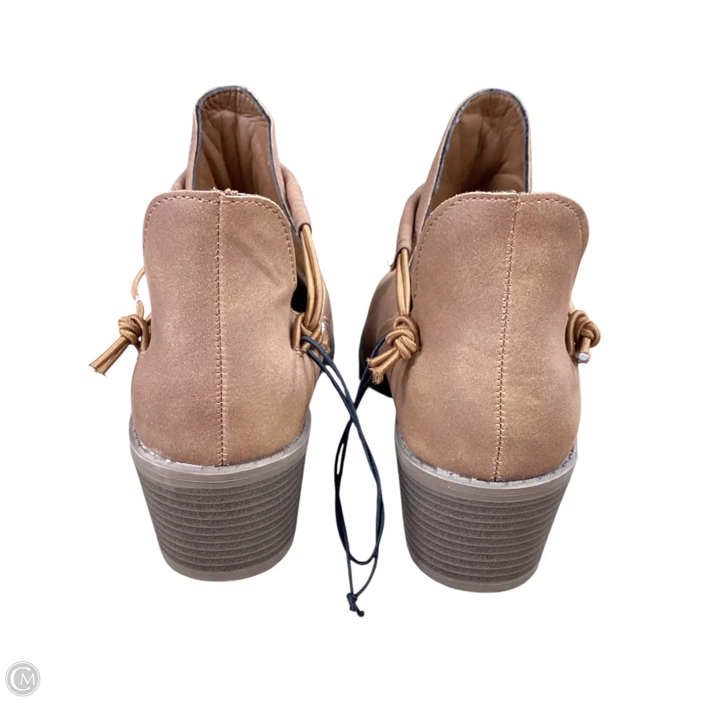Boots Ankle Flats By Cme In Brown, Size: 9