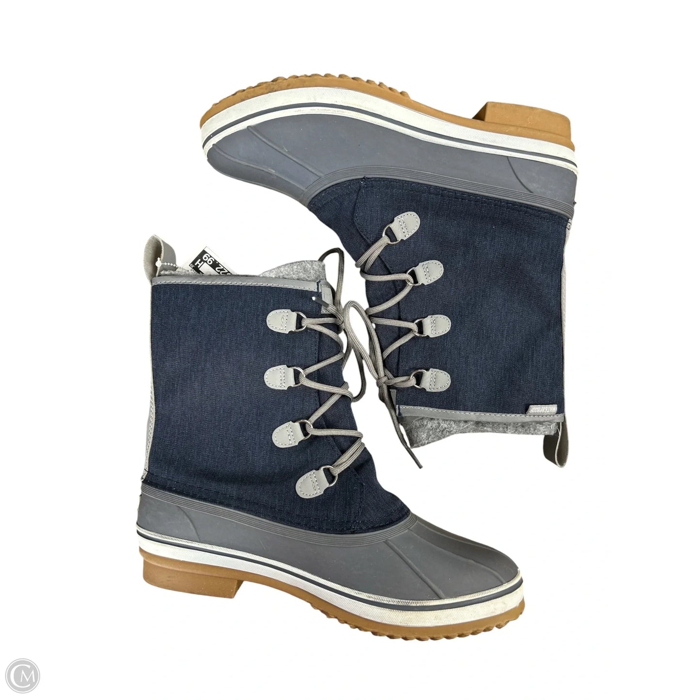 Boots Snow By Cme In Navy, Size: 9