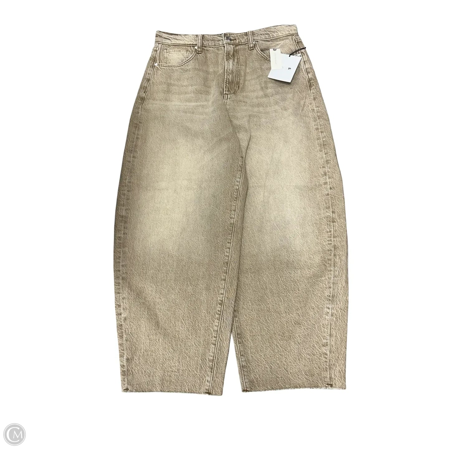 Jeans Wide Leg By Joes Jeans In Brown Denim, Size: 8