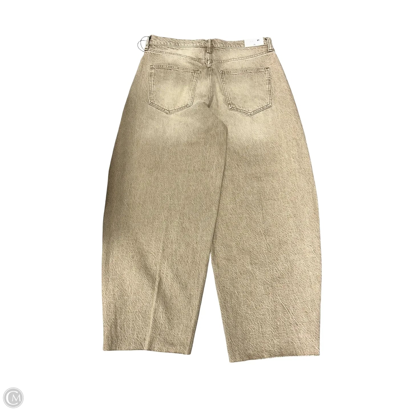 Jeans Wide Leg By Joes Jeans In Brown Denim, Size: 8