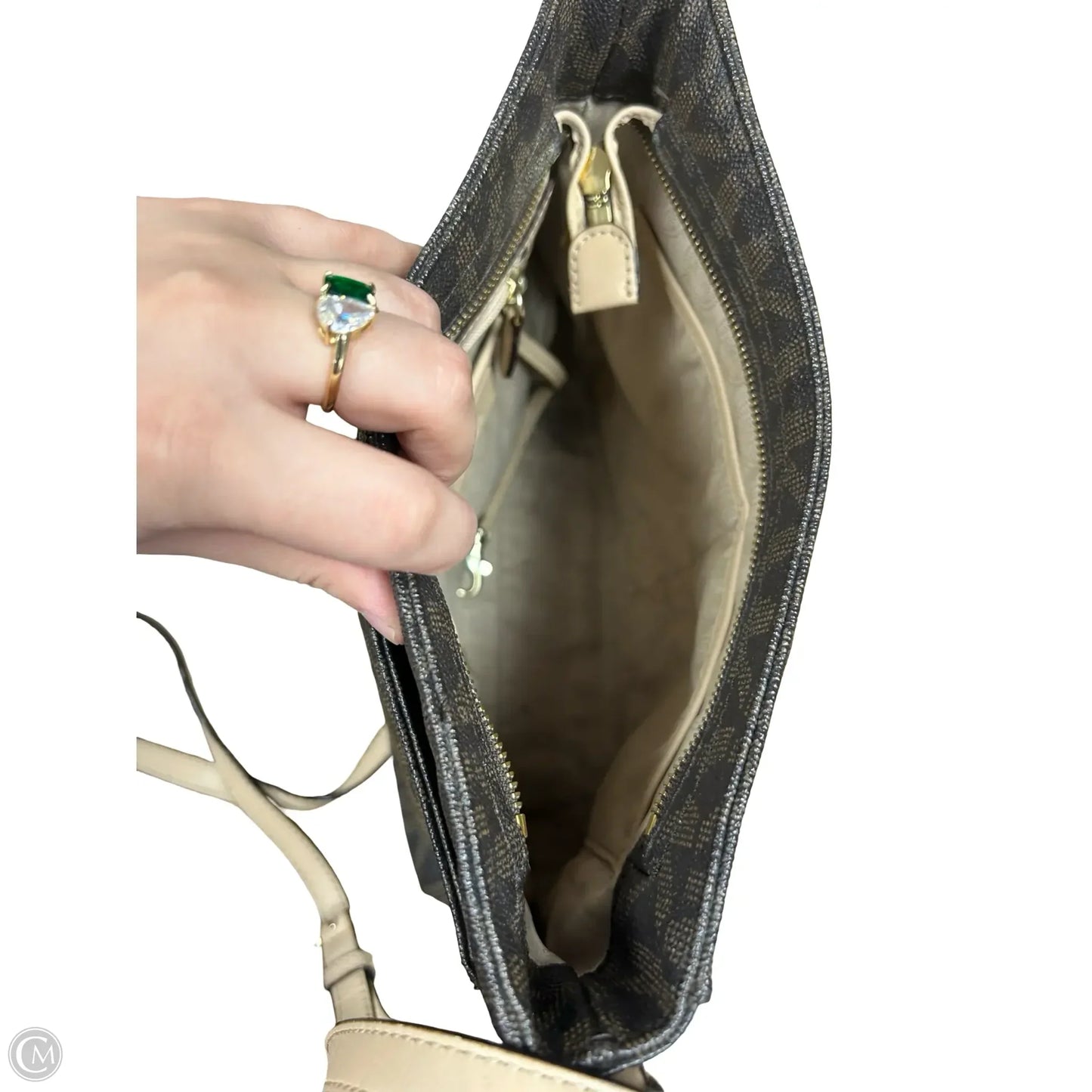 Crossbody Designer By Michael Kors, Size: Medium