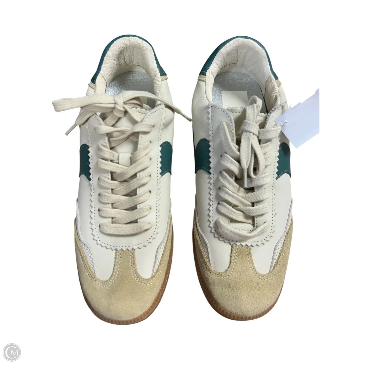 Shoes Sneakers By Dolce Vita In Cream & Green, Size: 8