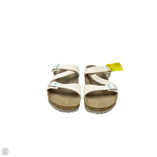 Sandals Flats By Birkenstock In Pink, Size: 9