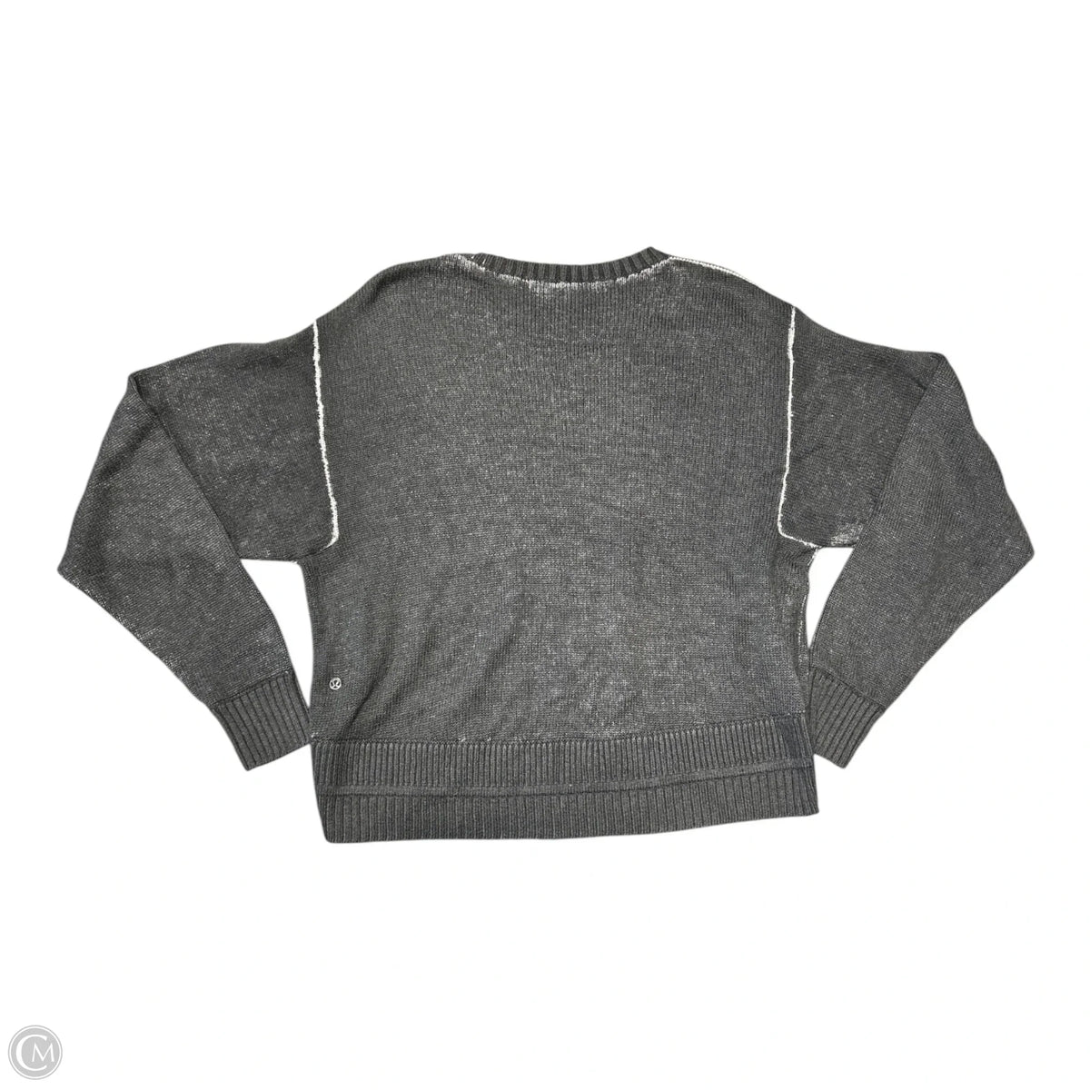Sweater By Lululemon In Grey, Size: S