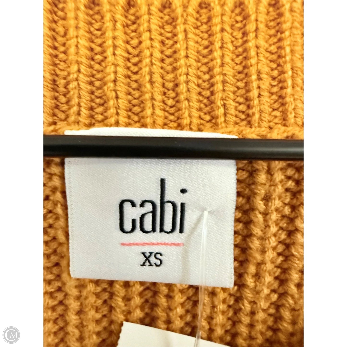 Sweater By Cabi In Orange, Size: Xs
