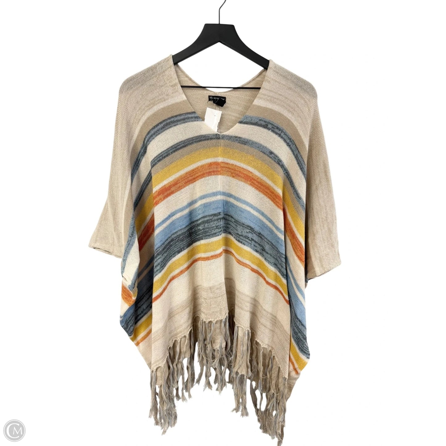 Sweater Short Sleeve By New Directions In Multi-colored, Size: M