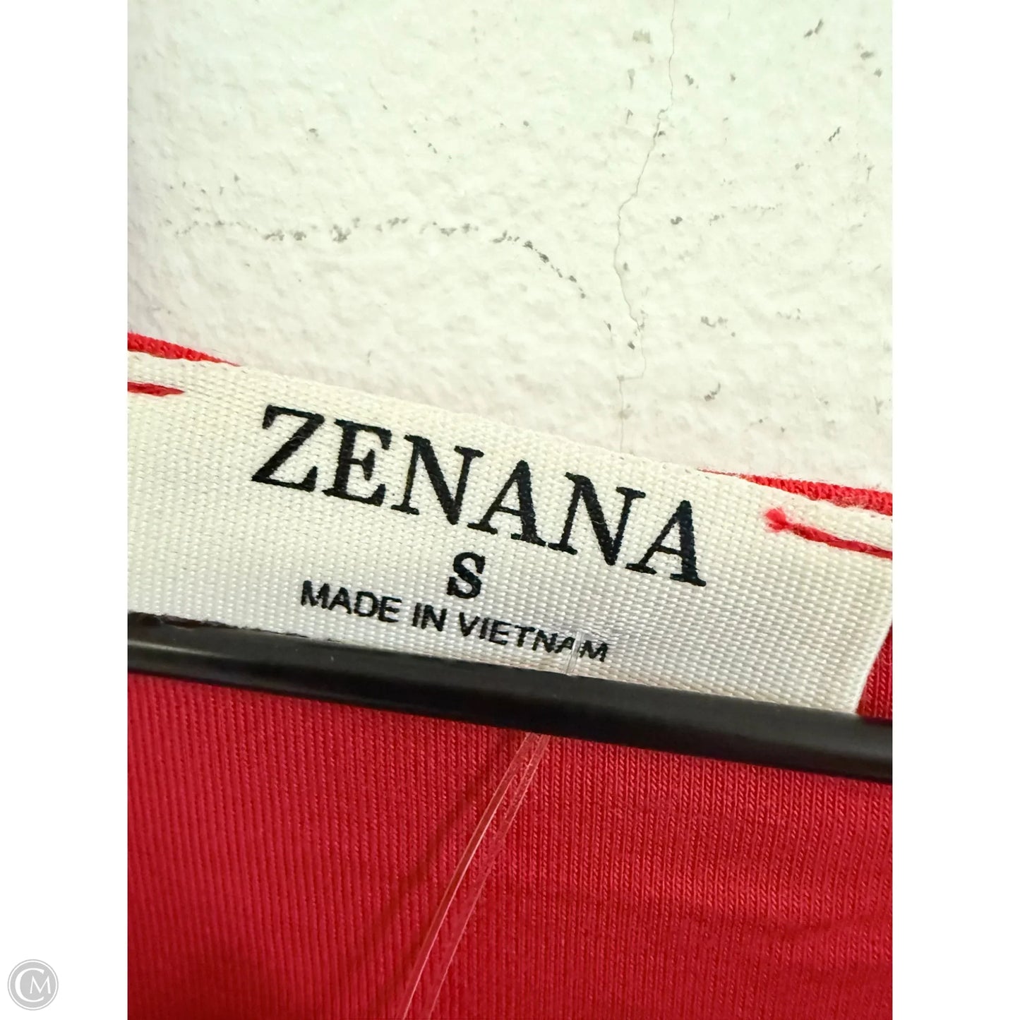 Top Long Sleeve By Zenana Outfitters In Red, Size: S