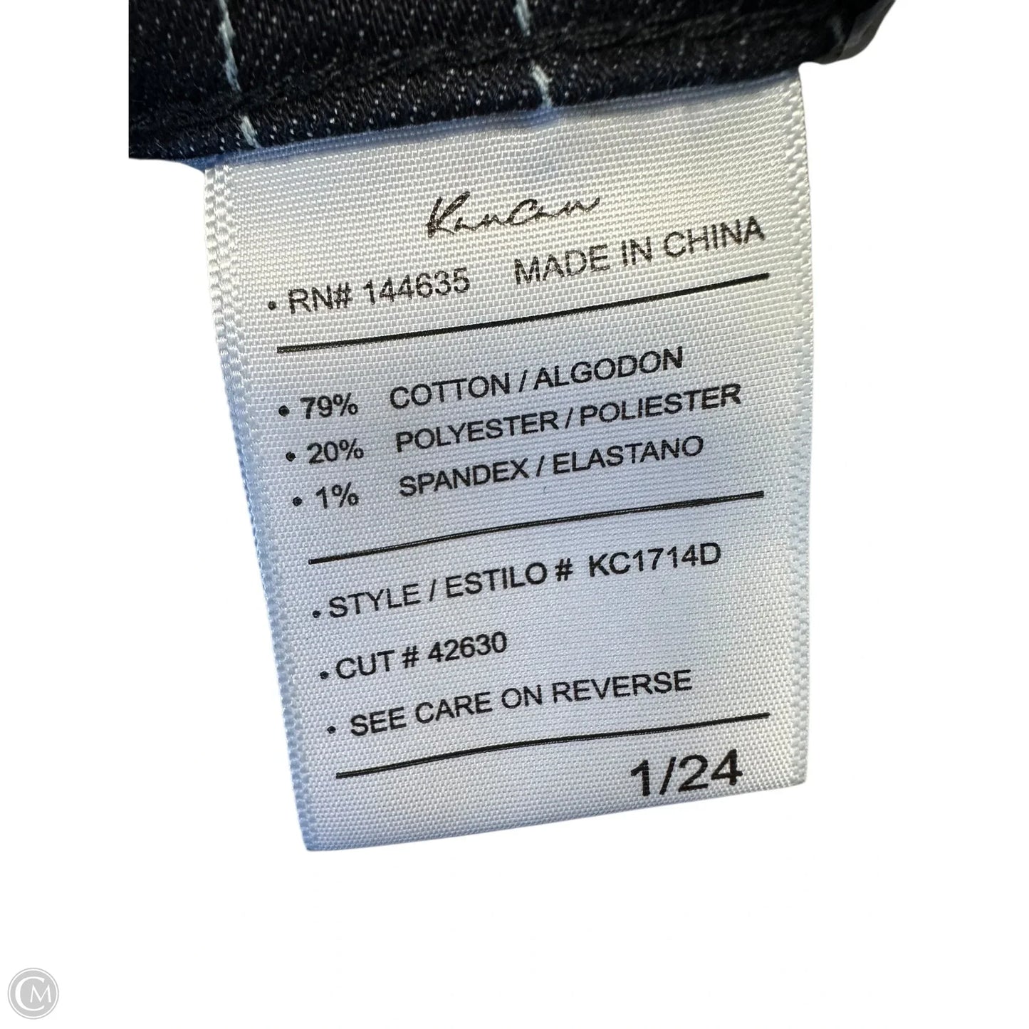 Jeans Skinny By Kancan In Blue Denim, Size: 0