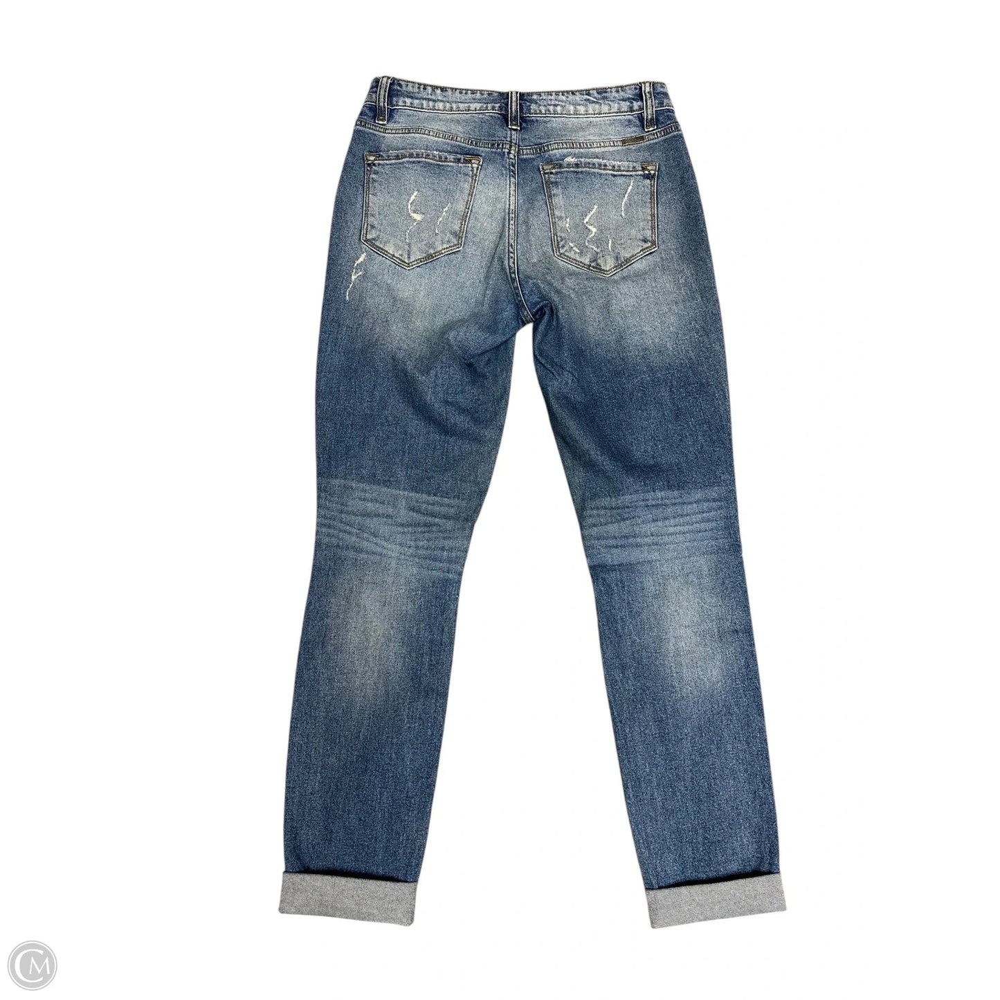 Jeans Skinny By Kancan In Blue Denim, Size: 0