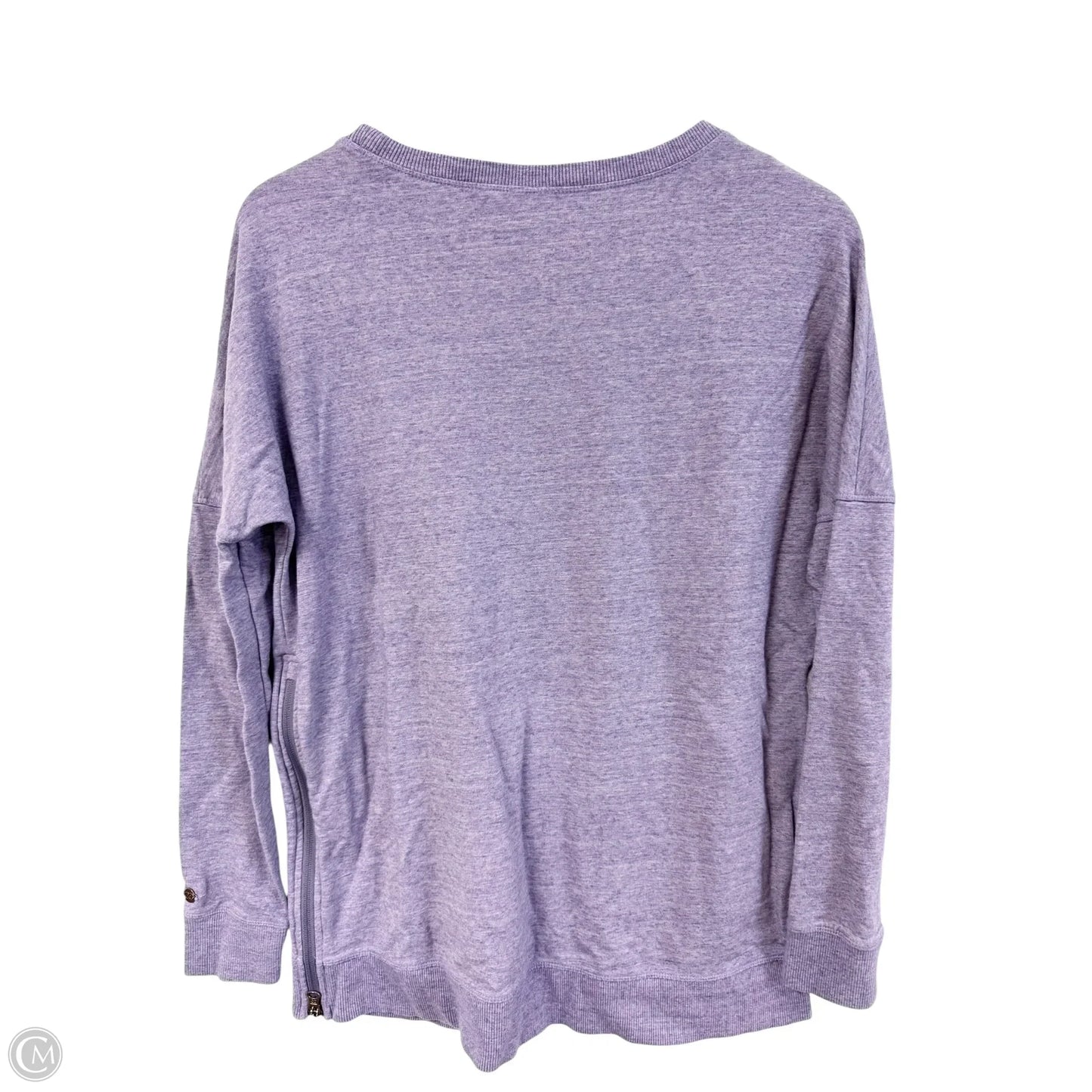 Athletic Sweatshirt Crewneck By Calia In Purple, Size: S