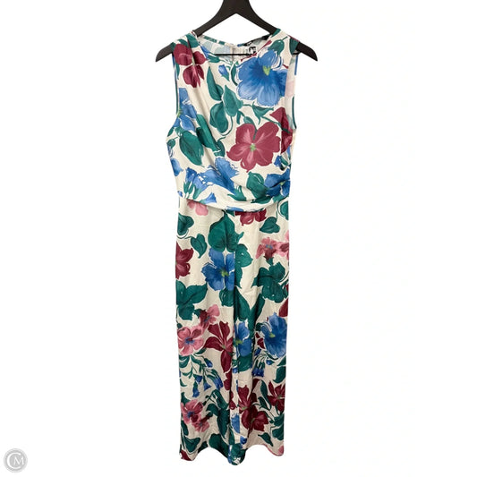 Jumpsuit By Zara In Floral Print, Size: M