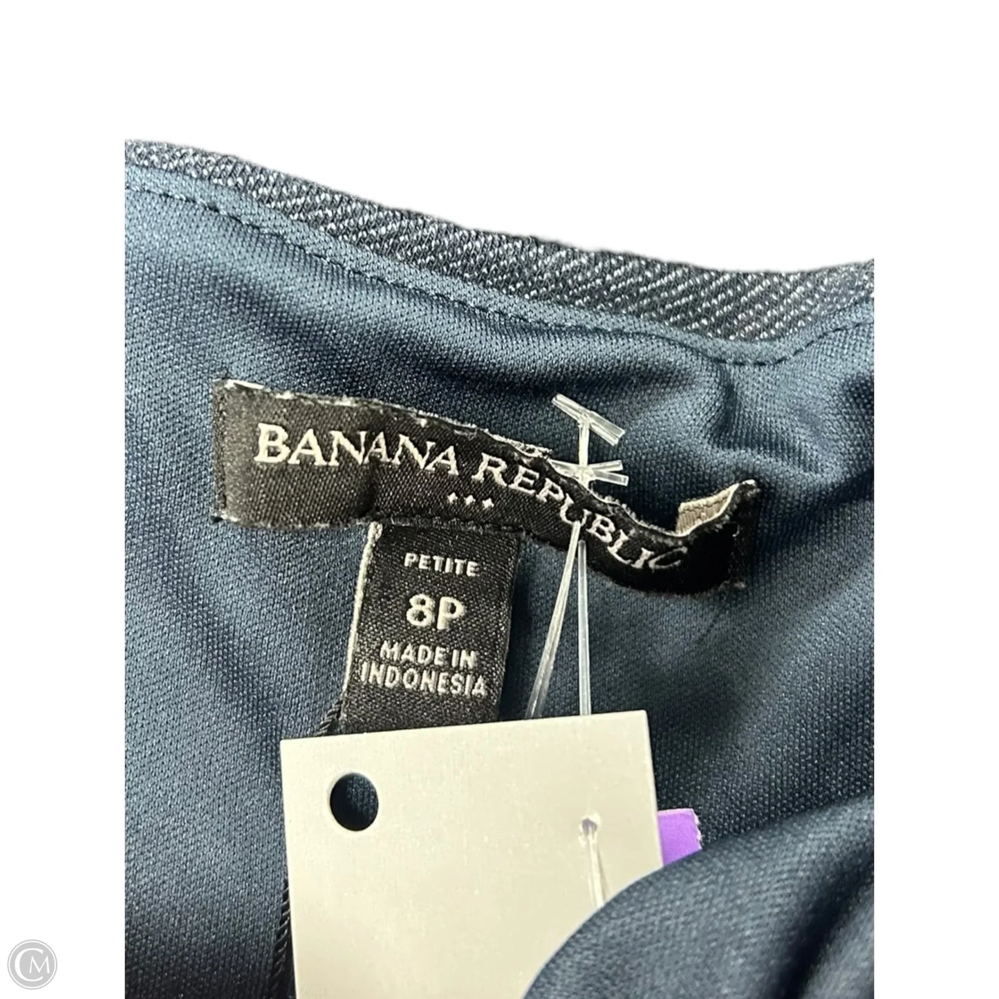 Dress Casual Short By Banana Republic In Blue, Size: 8p