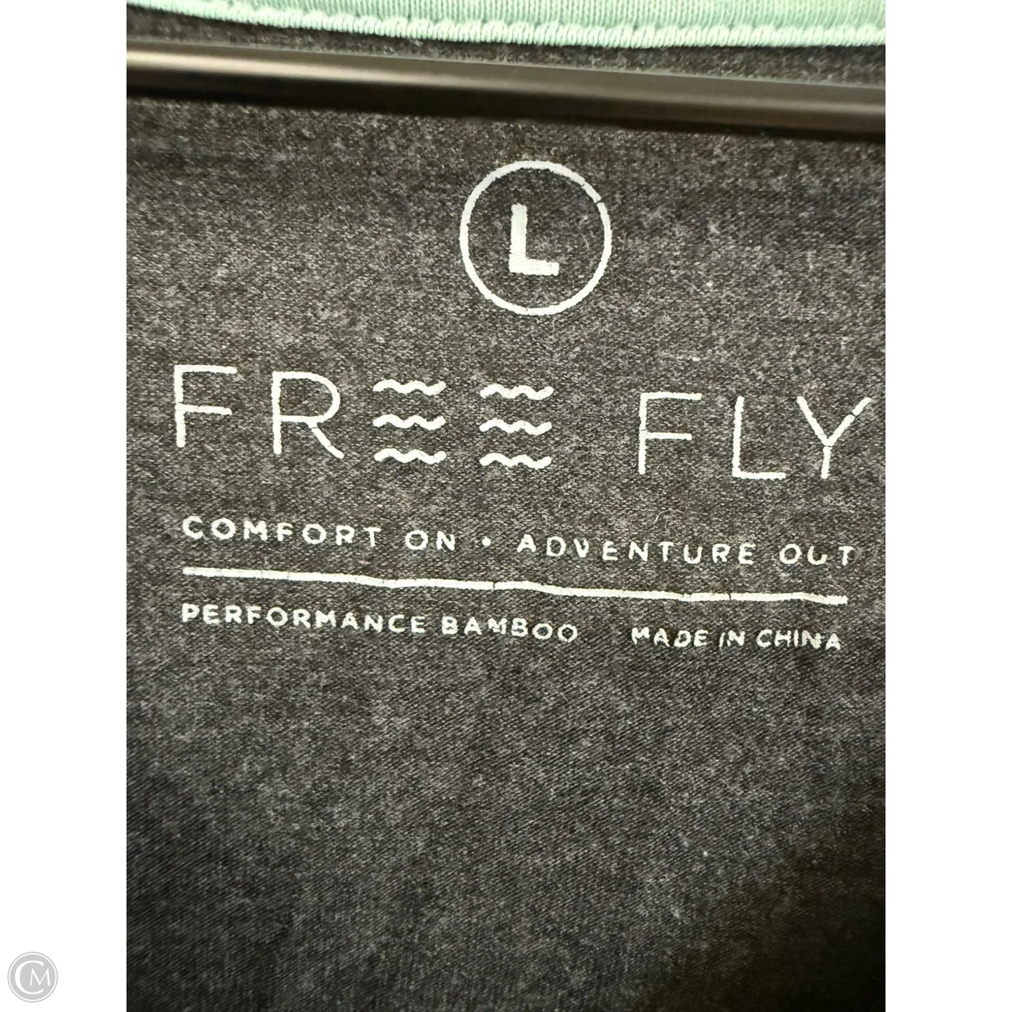 Athletic Top Long Sleeve Crewneck By Clothes Mentor In Grey, Size: L