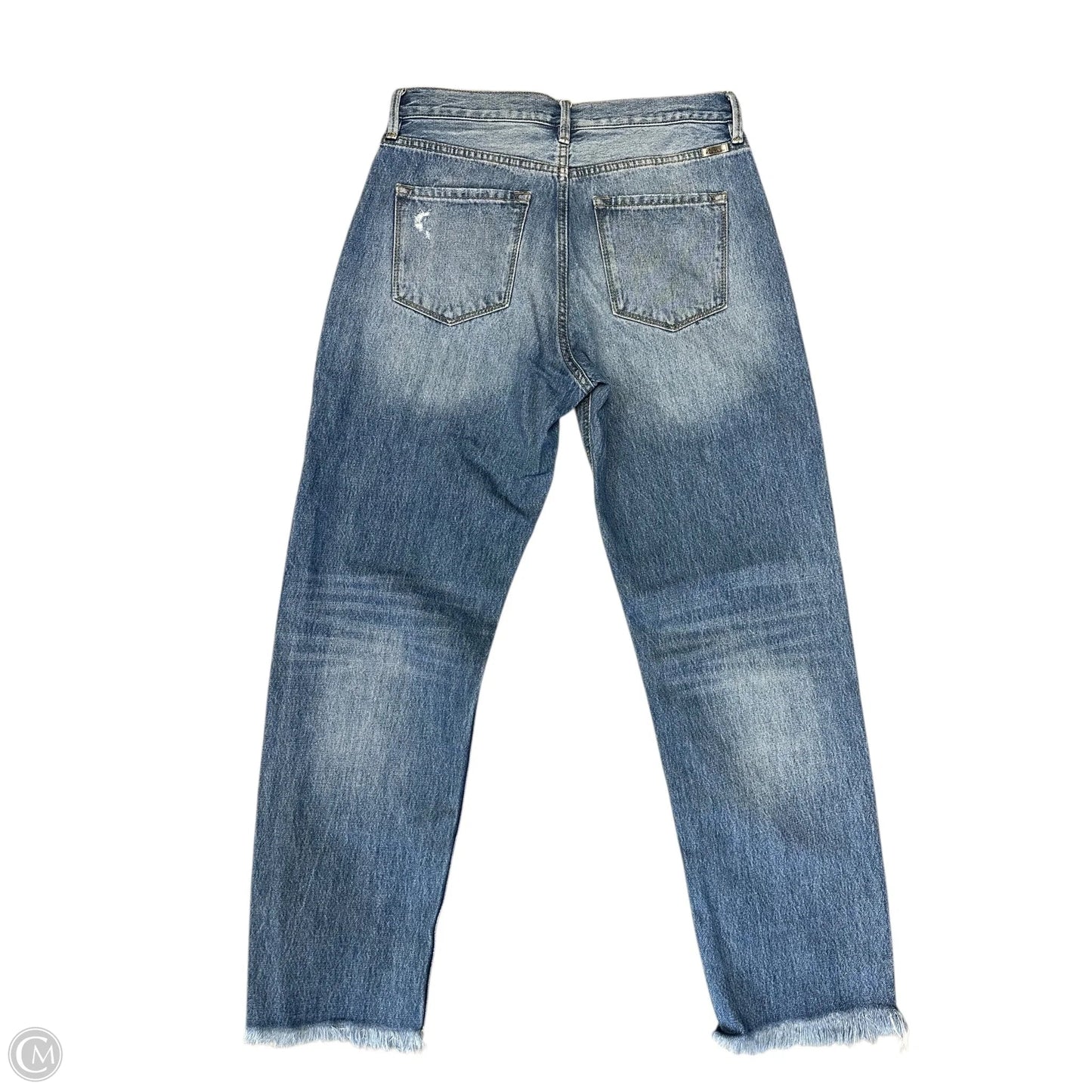 Jeans Straight By Kancan In Blue Denim, Size: 4