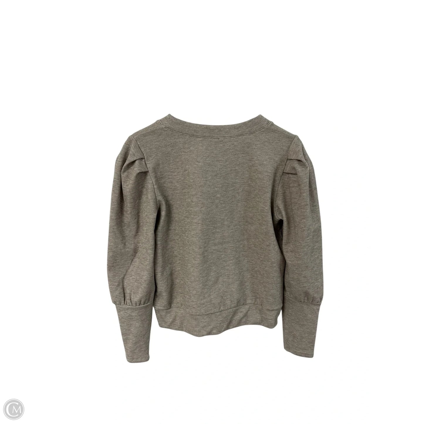 Sweatshirt Crewneck By Bobi In Brown, Size: S
