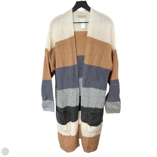Sweater Cardigan By Active Usa In Multi-colored, Size: L