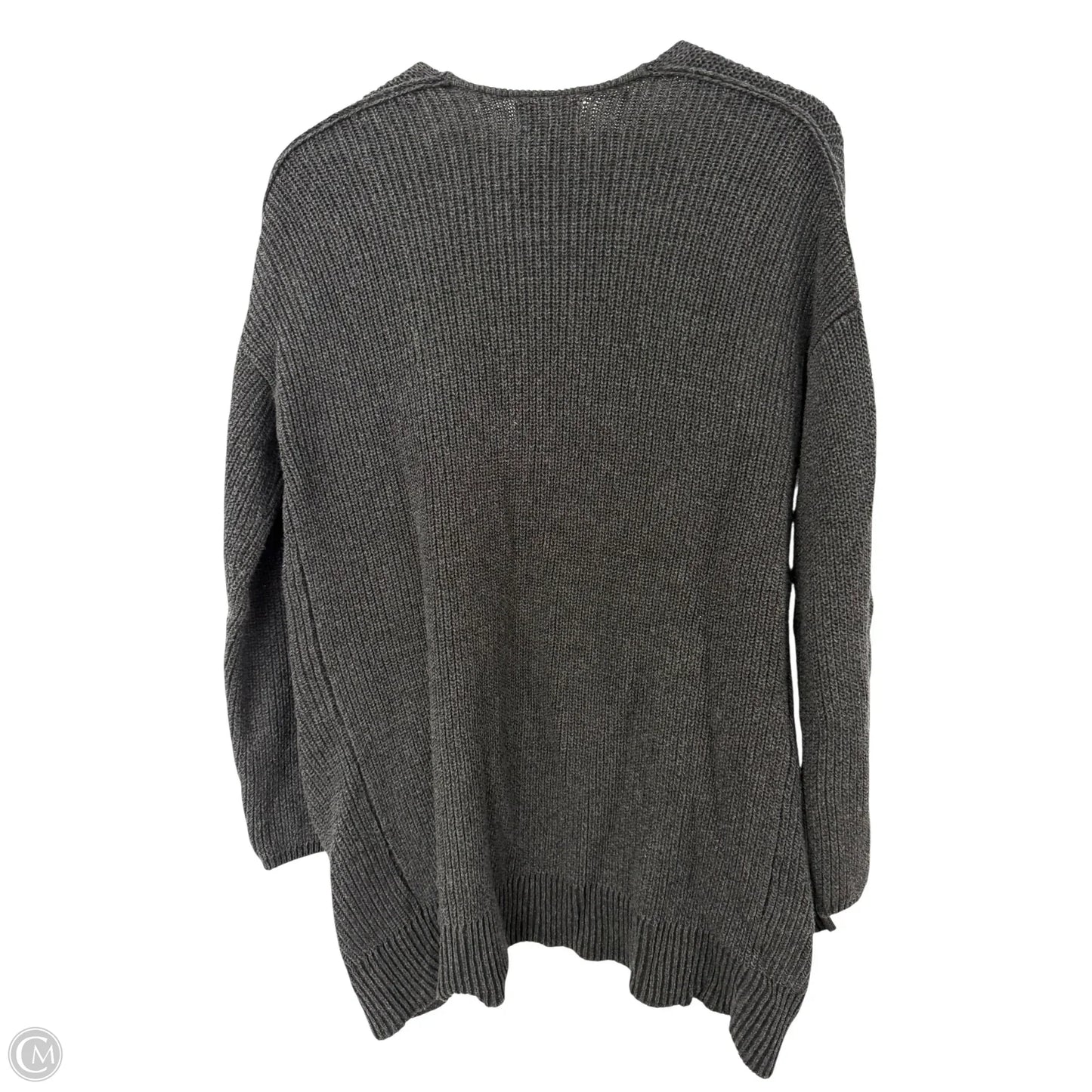 Sweater Cardigan By Universal Thread In Grey, Size: M