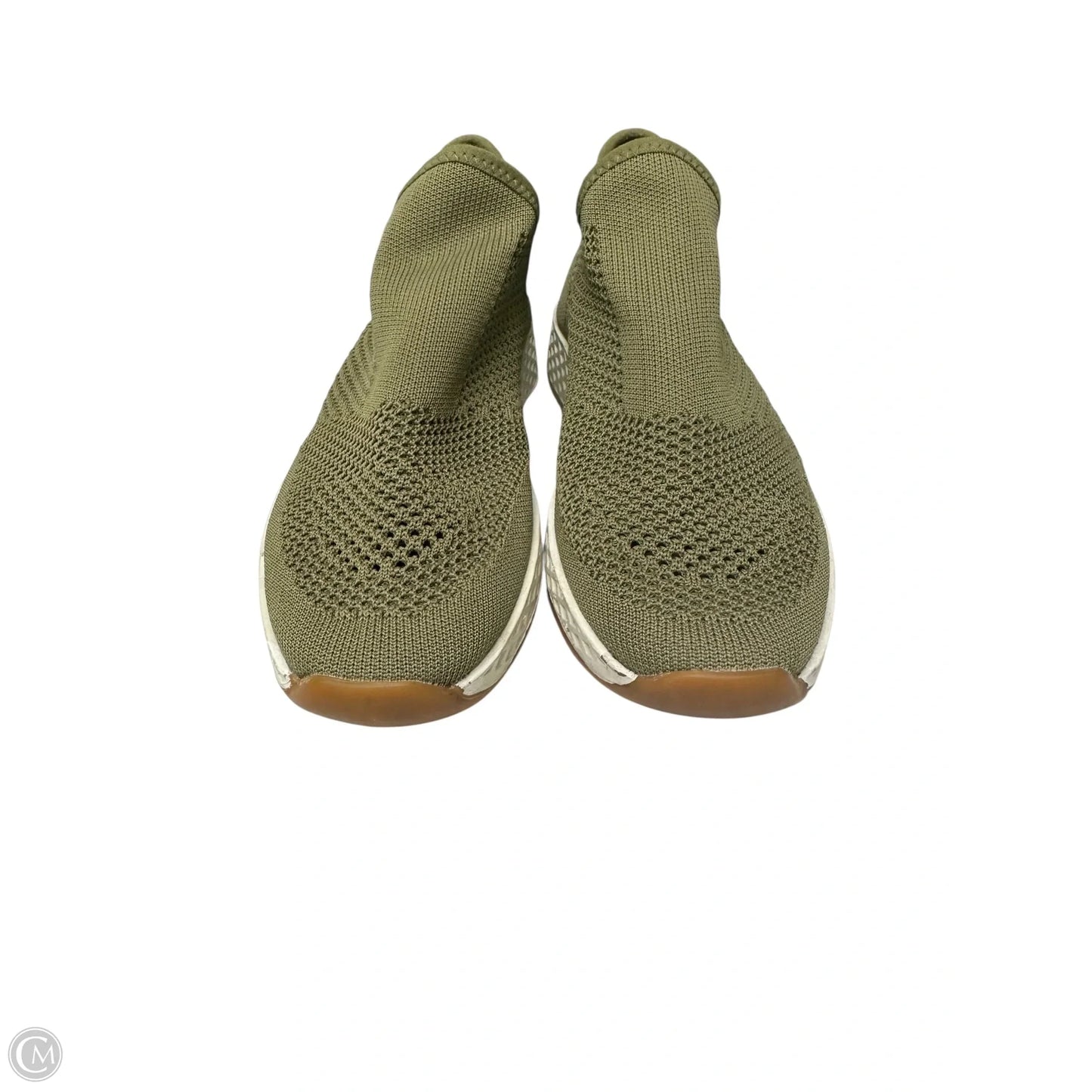 Shoes Flats By Clothes Mentor In Green, Size: 7