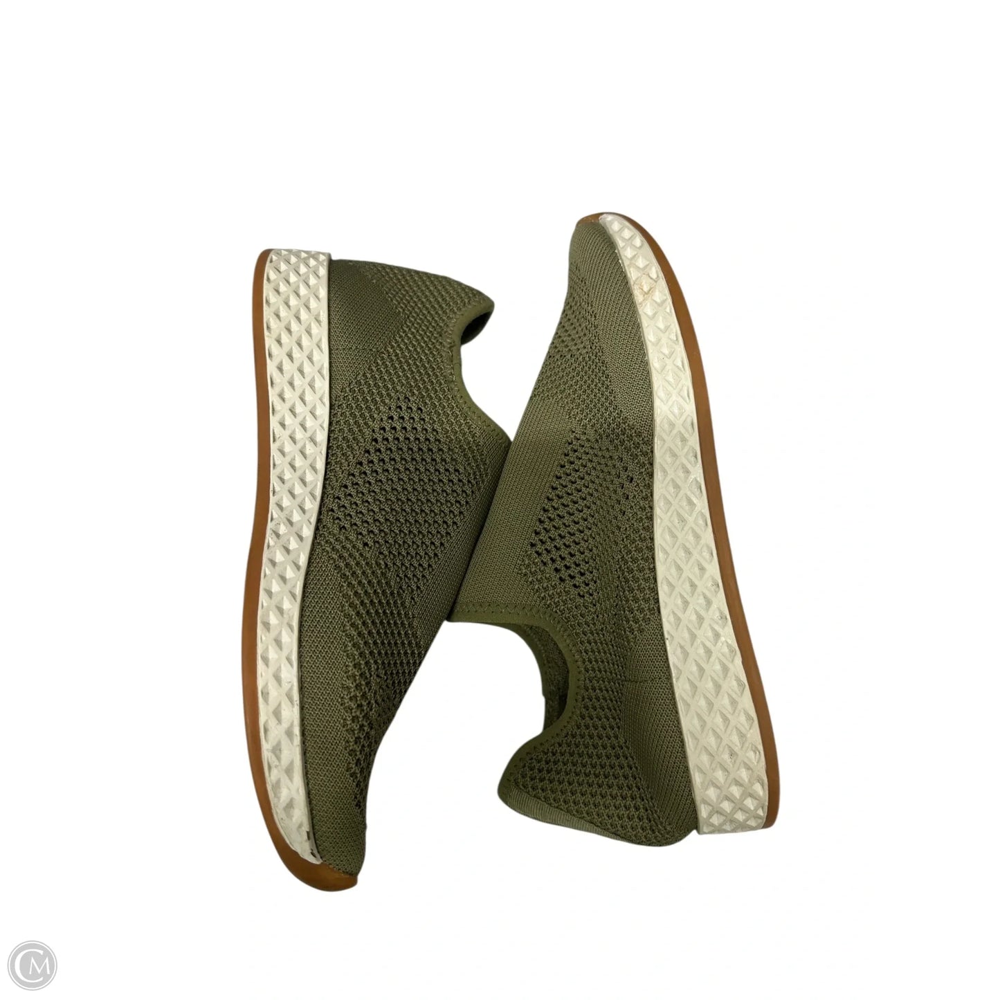 Shoes Flats By Clothes Mentor In Green, Size: 7