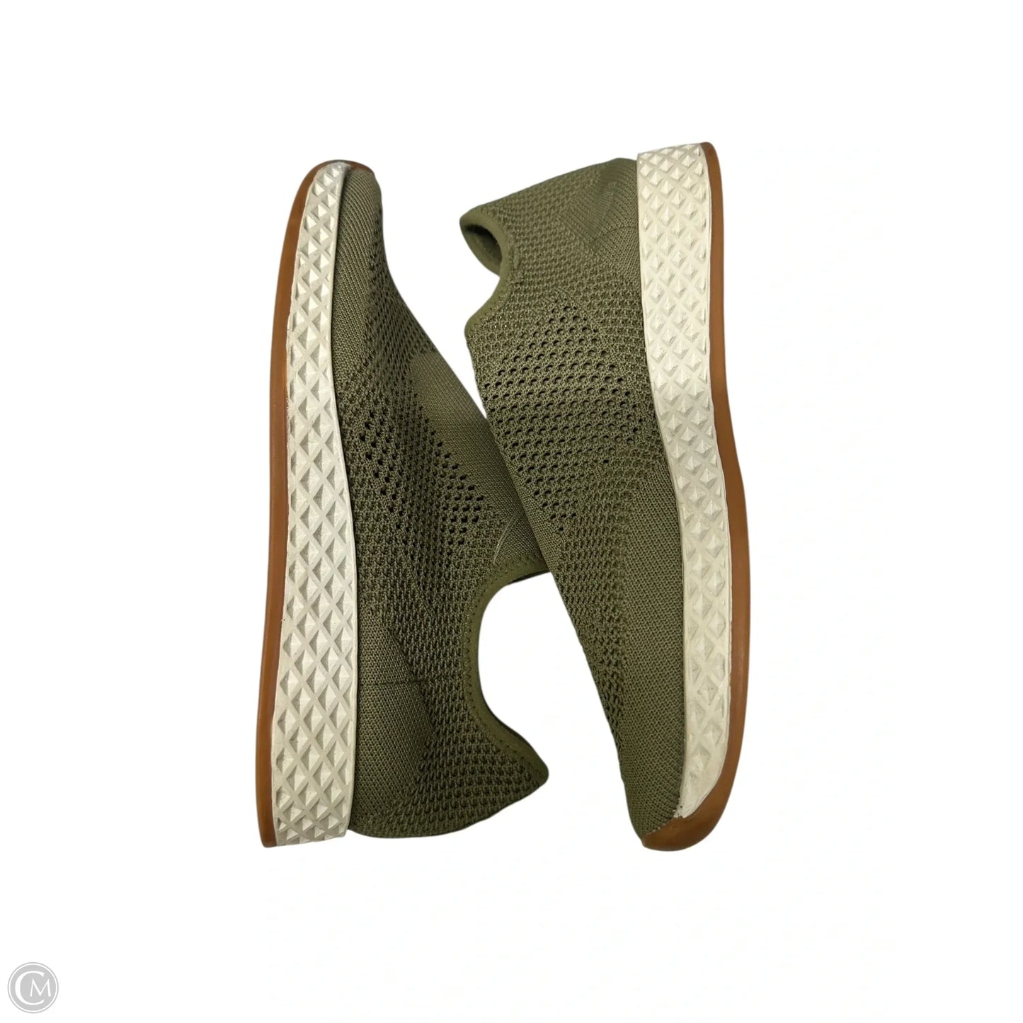 Shoes Flats By Clothes Mentor In Green, Size: 7