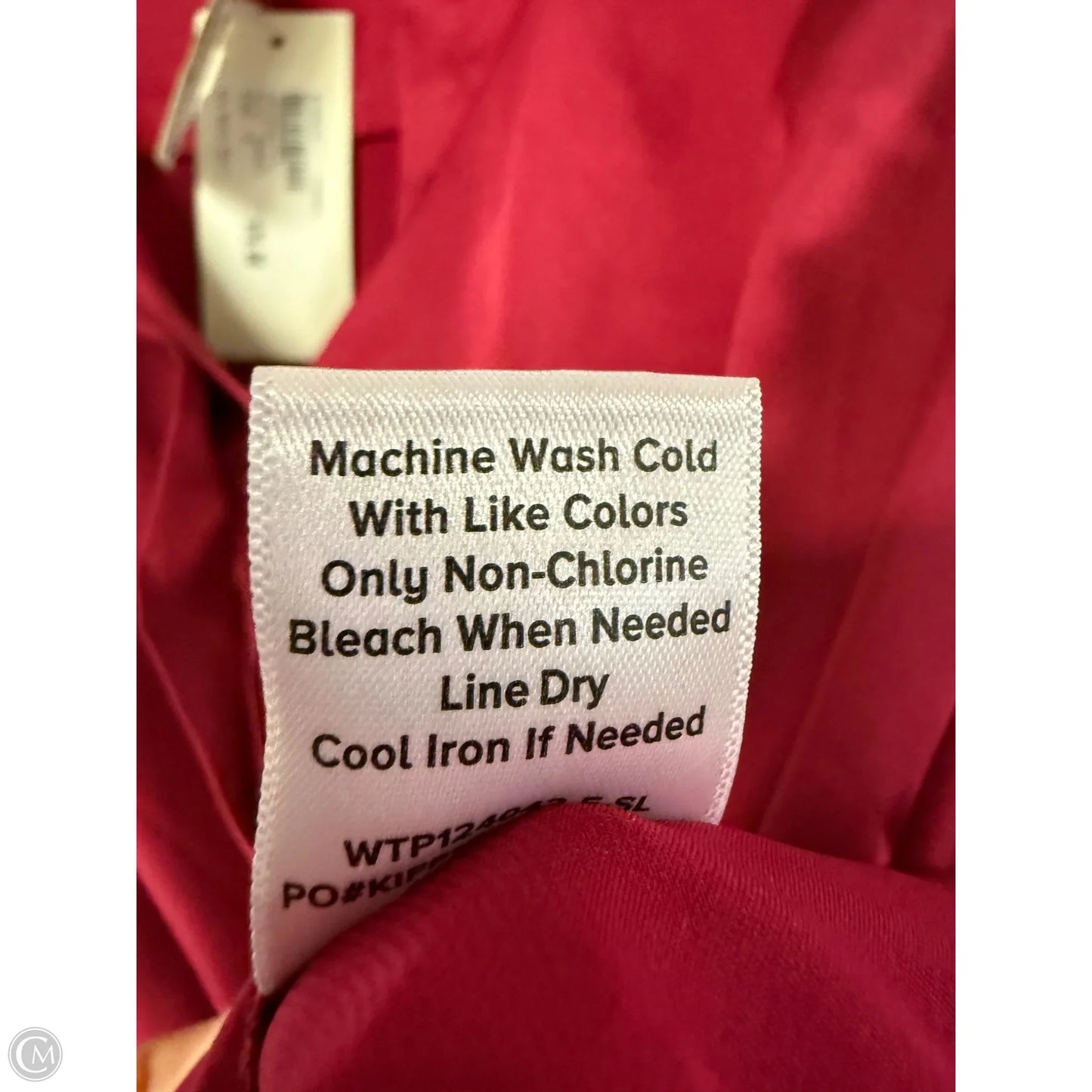 Blouse Short Sleeve By Evereve In Red, Size: M