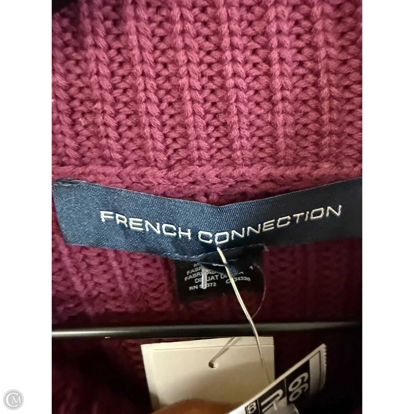 Sweater By French Connection In Purple, Size: M