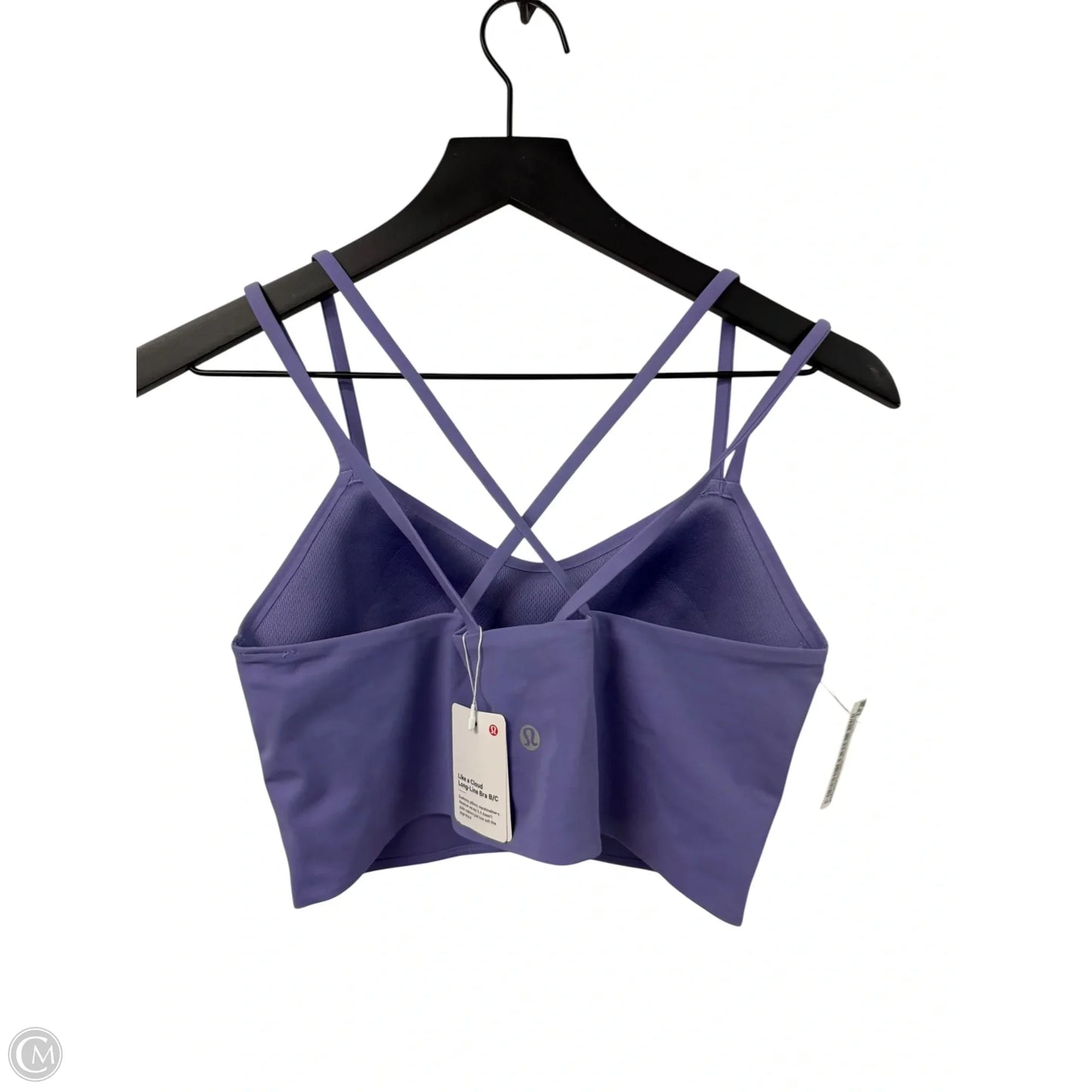 Athletic Bra By Lululemon In Purple, Size: 10
