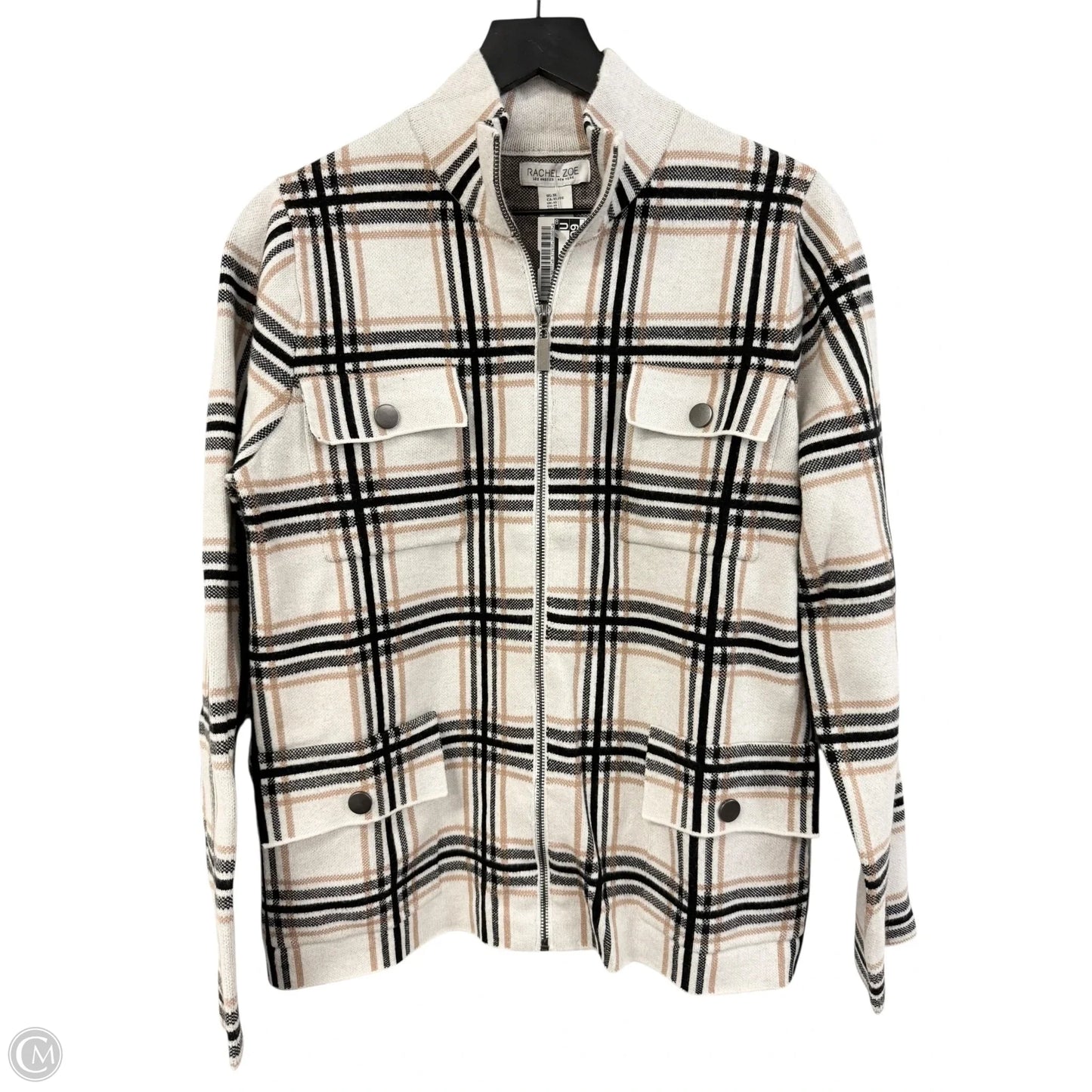 Jacket Other By Rachel Zoe In Black & Cream, Size: Xl