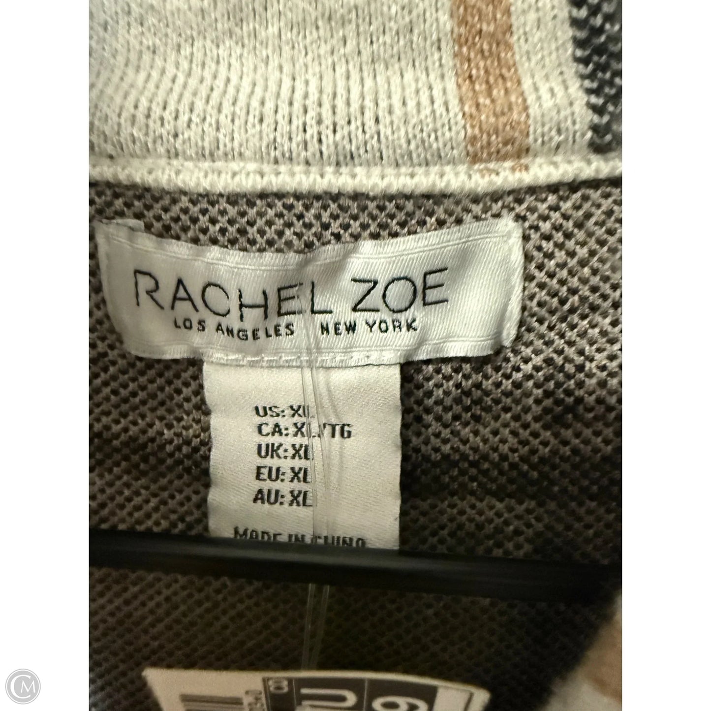 Jacket Other By Rachel Zoe In Black & Cream, Size: Xl