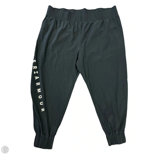 Athletic Pants By Under Armour In Black, Size: 2x