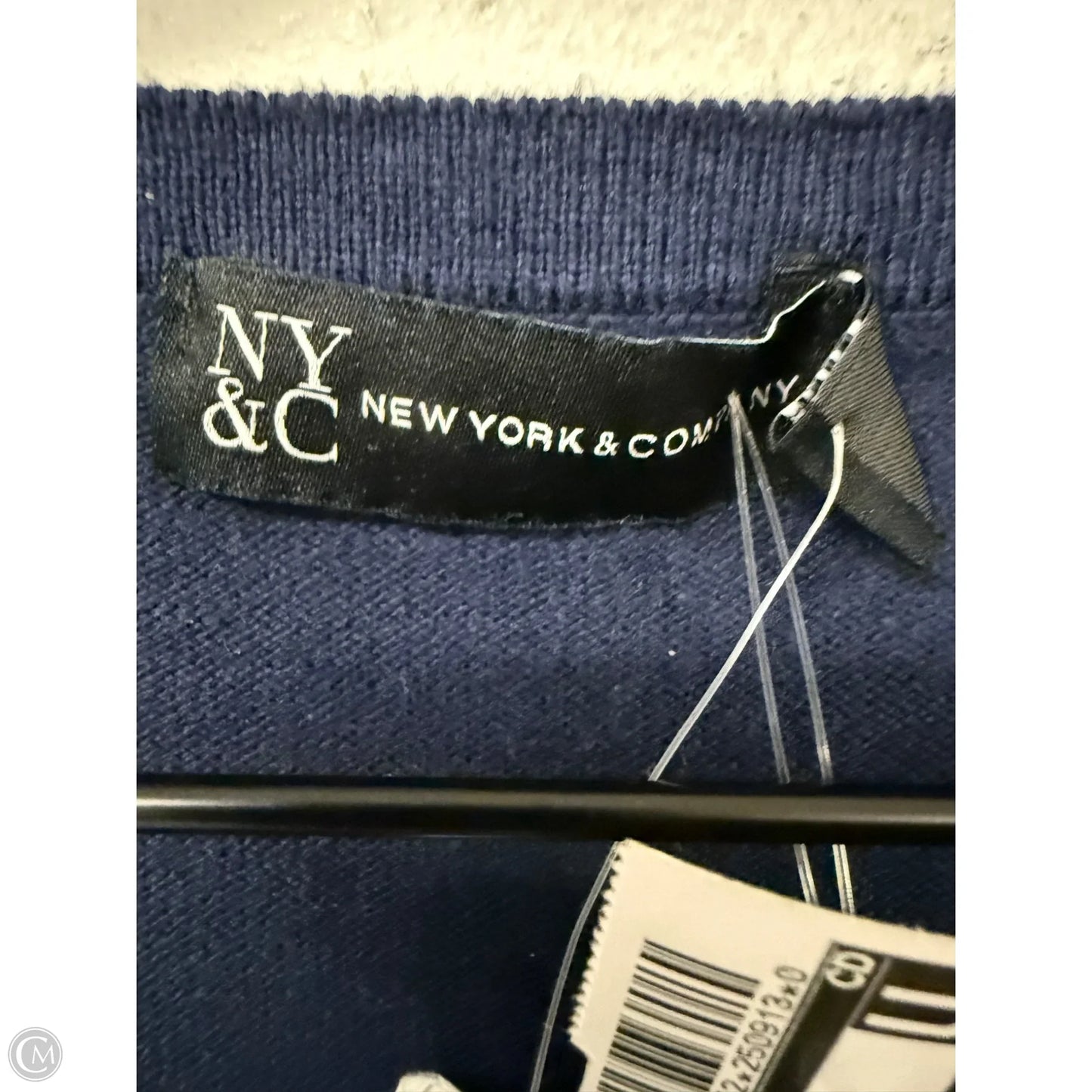 Cardigan By New York And Co In Blue, Size: Xxl