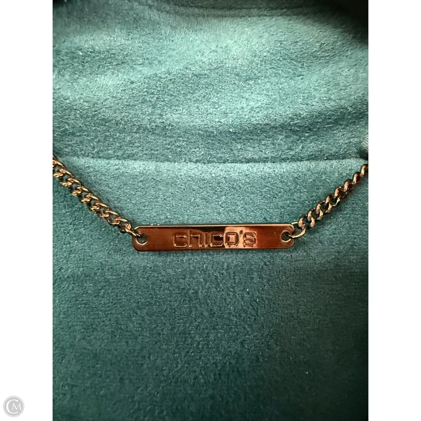 Jacket Other By Chicos In Teal, Size: L