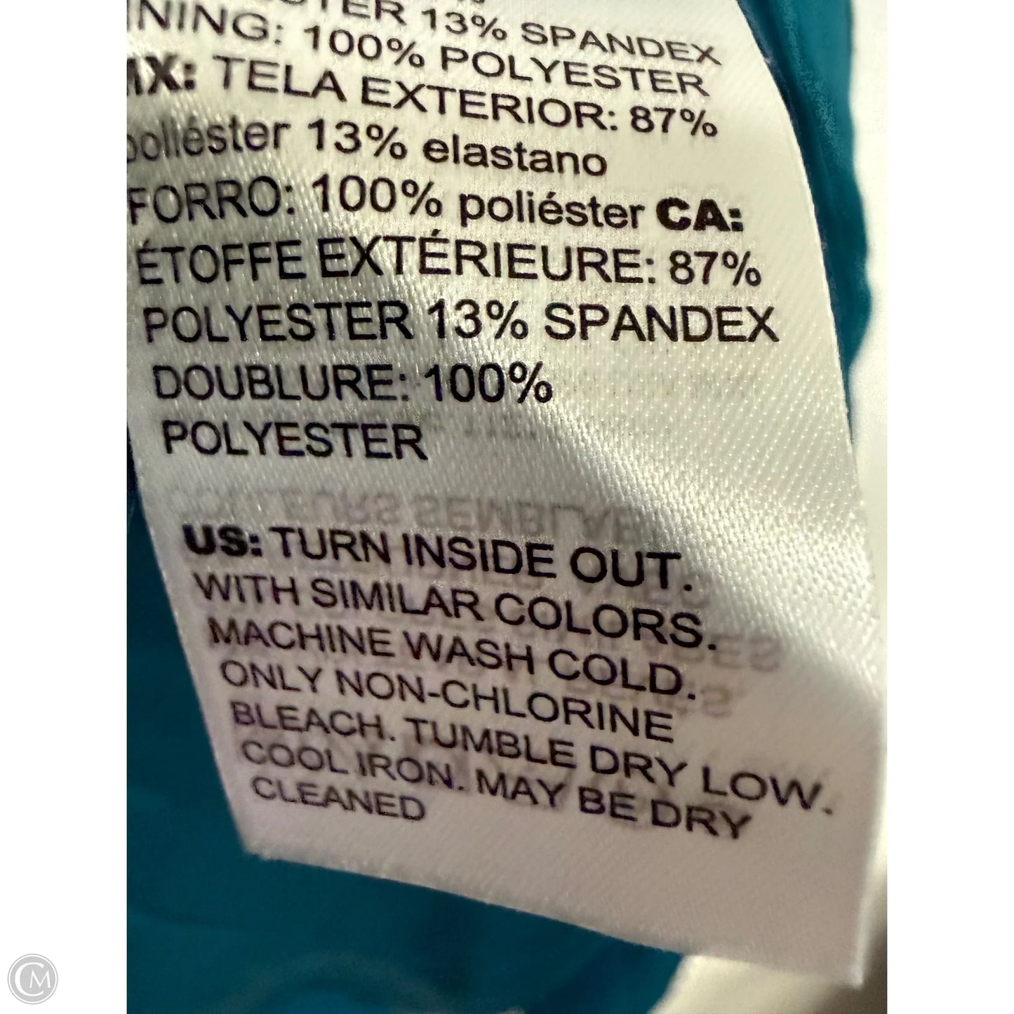 Jacket Other By Chicos In Teal, Size: L